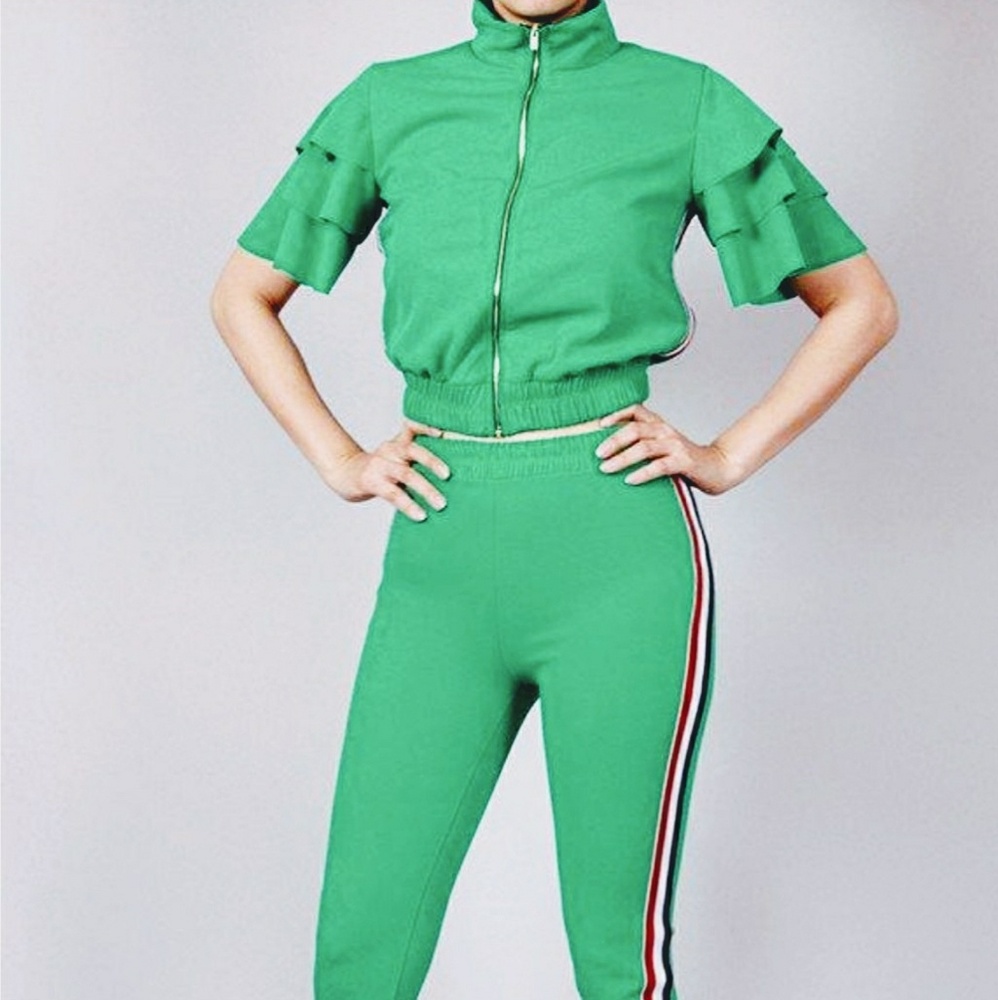 Junior styles 1 green 2 fushia pink